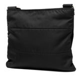 プラダ 三角ロゴプレート ショルダーバッグ ブラック ナイロン レディース PRADA 【中古】